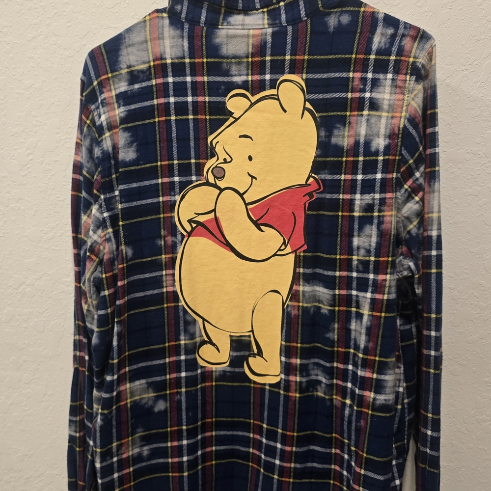 Disney Kids Plaid Shirt - Blue and Red